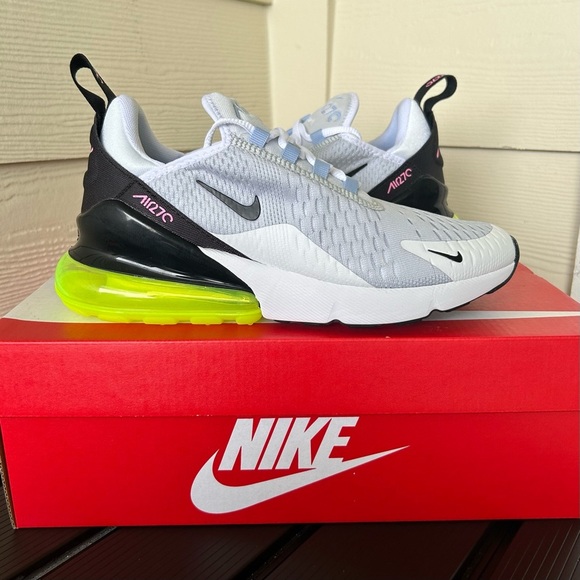 Nike Shoes - WMNS SIZING - NIKE AIR MAX 270 PURE PLATINUM VOLT W